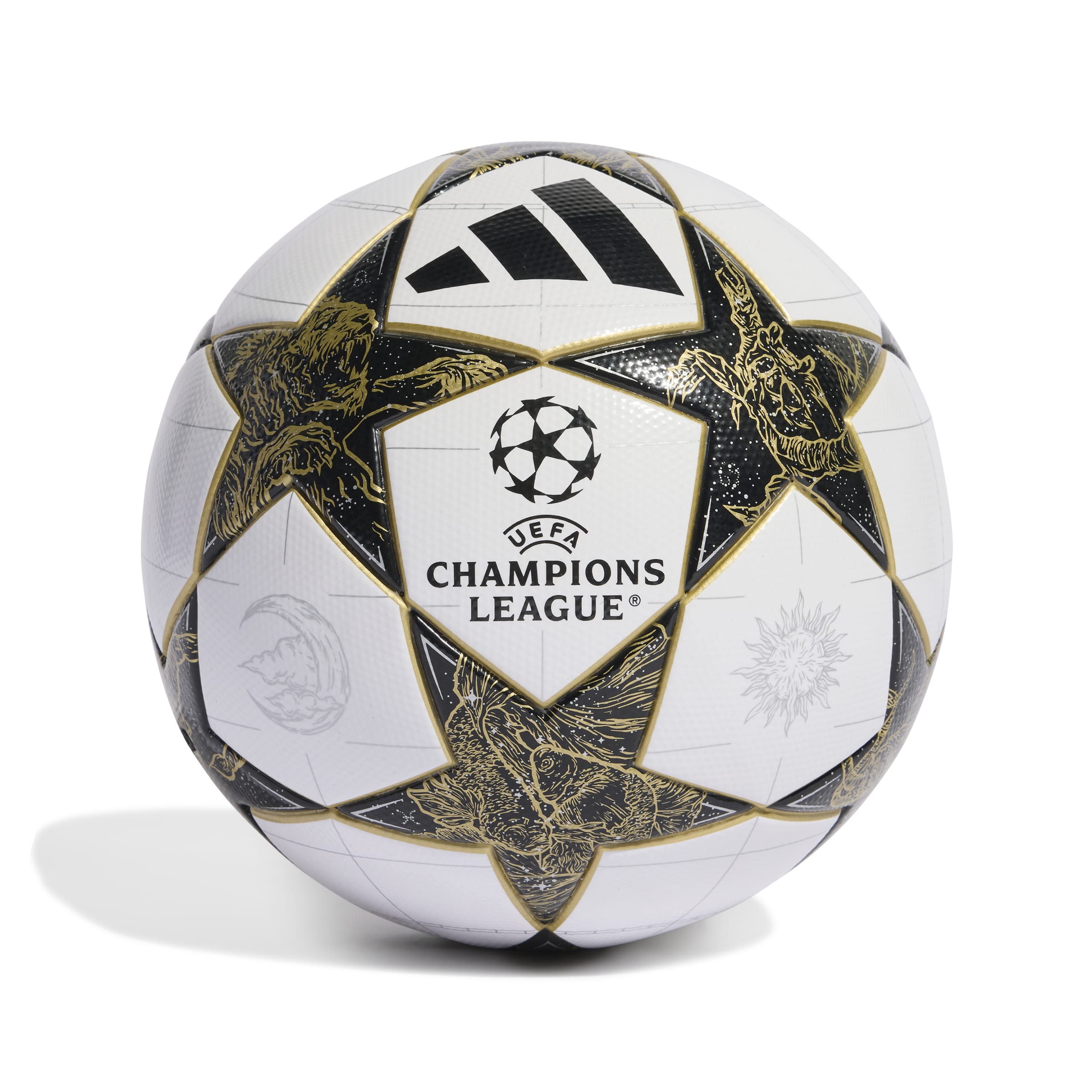 adidas UCL League Stage Soccer Ball 25/26 - White/Black - Best Buy Soccer